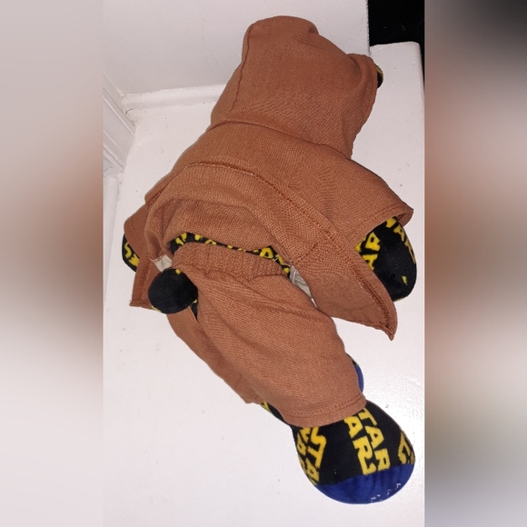 Star Wars Build A Bear  All Over Print Black Yellow Obi Wan Kenobi - Picture 3 of 5